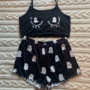 Shein Curve Boo Bies PJ Set